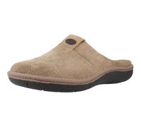 Vulladi Pantuflas para Hombre 7898 Pana de la Talla 42 en Color Taupe