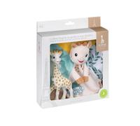 Vulli - Estuche Sophie La Jirafa y su Doudou - Juguete de bebé 0 Meses+ - Caucho natural y textiles Sensoriales - Doudou con enganche Chupete - Idea de regalo para nacimiento - Colección Había una vez