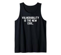 vulnerabilidad es la Nueva sabiduría inspiradora Fresca para Open Camiseta sin Mangas