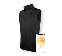 Vulpés Ganymed - Chaleco térmico inteligente | Tecnología de grafeno | Controlado por smartphone | Diseñado en Alemania | Sin PowerBank