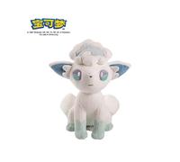 (Vulpix 25CM)POKEMON Original Plush Toy Gengar Pikachu Charizard Genuine Plush Doll Soft Kawaii Cute Cartoon Piplup Toys for Kids Gift
