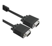 Vultech 5m VGA cable VGA VGA (D-Sub) Negro - Cables VGA (5 m, VGA (D-Sub), VGA (D-Sub), Negro, Plata, Male connector/Male connector)