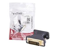 Vultech adu93 Adaptador VGA to DVI, Negro