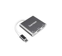 Vultech ATC-01 Hub USB C Multipuerto 3 en 1 Adaptador USB Tipo C Portátil con HDMI 4K 1 Puerto USB 3.0 para MacBook Pro, XPS, Surface Pro, Matebook, Samsung