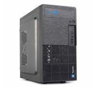 VULTECH Caja Con Fuente 500W Micro-ATX Mini-ITX Mini Tower, 5,25" USB, Audio