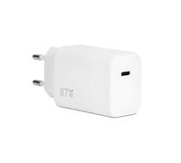 VulTech CC-167PDCUGWH Cargador USB-C GAN 67 W Universal - Carga ultrarrápida para iPhone 12+, Galaxy S20-S25, iPad, MacBook Air/Pro y Otros Dispositivos USB-C - Compacto, Ligero, Blanco