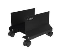 Vultech cp-01 soporte de cpu carro para equipo informático negro