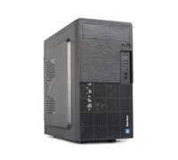VulTech Micro-ATX VCO-M1699P Rev 2.2 - Caja de ordenador compacta con fuente de alimentación de 500 W, 1 USB 3.0, color negro
