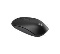 VulTech MW-10 Ratón inalámbrico óptico silencioso, 1600 dpi, inalámbrico 2,4 GHz, 3 Botones + Rueda Desplazamiento + Interruptor dpi, ambidiestro, Compatible con Ordenador portátil, PC, MacBook y