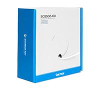 VulTech SC13502-100 Bobina LAN categoría 6 UTP 100 Metros 23AWG Bobina de Red Ethernet 100 m Cat6, Blanco