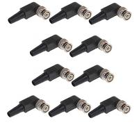 Vultech Security SA31520 BNC - Conector, Macho, fijación a Tornillo, 10 Unidades, Gris, Juego de 10