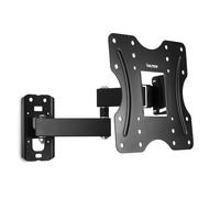 Vultech - Soporte de Pared para Pantalla Plana de 42 Pulgadas, Color Negro, btv-2342lite para Pantallas Planas (Monitor de Ordenador/TV, 25 kg, 23 cm, 42"), 100 x 100 mm, Color Negro