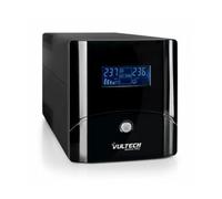 VULTECH UPS1500VA PRO UPS INTERACTIVO LCD 4 TOMA 1 IEC USB