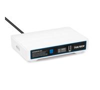 VulTech UPS60PW-DC - Mini UPS blanco 12000 mAh 60 Watt fuente de alimentación ininterrumpida para router, módem, punto de acceso, cámara, smartphone - entrada 100-240 VAC, USB 5 V CC 12 V