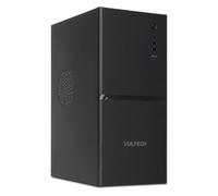 VulTech VCO-A1659P-N Caja PC ATX de Acero SPCC con Fuente de alimentación ATX 500 W Incluido, USB 3.0, 2 USB 2.0, Soporte GPU 270 mm, Negro