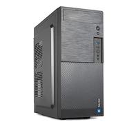 VulTech VCO-A1699 Rev 2.1 - Ordenador ATX Compacto con 2 Puertos USB 2.0 y 1 Puerto USB 3.0, sin Fuente de alimentación, Color Negro