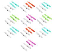 VUNIVERSUM Juego de 10 palas de hélices Cheerson CX-10 Eachine E10 WLtoys V272 V282 V292 Hubsan Q4 H111 JXD-395 LS111 U207 RC UFO Quadcopter