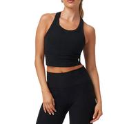 Vuori - Camisetas mujer - Elevation Racerback Tank W Black Heather para Mujer - Talla M - Negro Negro M