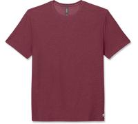 Vuori - Ropa para trail running - Strato Tech Tee M Fig Heather - Talla M - Burdeos Burdeos M