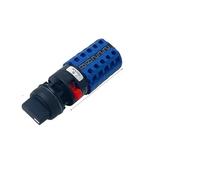 VUQLDHAYZ LW26-20S - Interruptor de leva giratorio de 22 mm, selector principal de cambio de 20 A, color plateado YMW26 (5P-01)