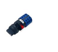 VUQLDHAYZ LW26-20S - Interruptor de leva giratorio de 22 mm, selector principal de cambio de 20 A, color plateado YMW26 (3P-01)