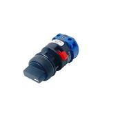 VUQLDHAYZ LW26-20S - Interruptor de leva giratorio de 22 mm, selector principal de cambio de 20 A, color plateado YMW26 (1P-01)