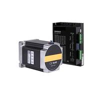VUQLDHAYZ Nema 34 - Kit de arranque electrónico paso a paso de bucle abierto 8,5 N.m 4,9 A 112 mm, máquina de grabado de alto par