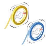 VURYAPI 2 Piezas Tiras de Pulido,Ultra-Fino 12μm μm Tamaño de Grano para Molienda e Habilitación Interdental,blanqueamiento,Caja de Papel esmaltado para Limpiar los Dientes,blanqueadoras