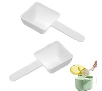 VURYAPI Cuchara Medidora de Plastico Transparente, Medidor de 30ml Dosificadora, Mini Protein Scooper Polvo, para Cocina Condimento Aceite Café