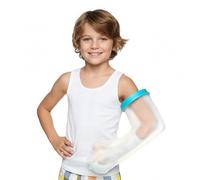 VURYAPI Funda Escayola Brazo Niño, Impermeable Protector Escayola Brazo Niño Para Muñeca Rota, Codo, Dedos, Heridas, Quemaduras, Cubre Escayola Brazo Niño Mantenga las Heridas y el Vendaje Secos