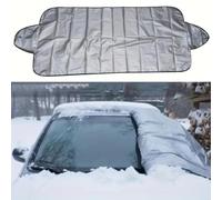 VUXEEKDR Cubierta Nieve Parabrisas Coche, para Jaguar XE XF XJ XJ L XK X150 X250 X260 Coche Protector Hielo Parabrisas Cubierta Heladas, Nieve, Sol, Funda Parabrisas Hielo