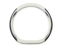 VUXEEKDR Funda Volante Coche, para Fiat 500/500C/500E/Abarth 500 2007-2024 Transpirable y Cómoda Protector Volante Coche Adecuado Todas Las Estaciones Antideslizante Duradera,E-D