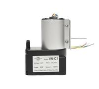 VUYOMUA Bomba de vacío de 15 L, mini compresor de aire de diafragma de 12 V, microbomba de aire -80 KPA de grado de vacío, mini bomba de presión de pistón sin escobillas (VN-C1 sin escobillas)