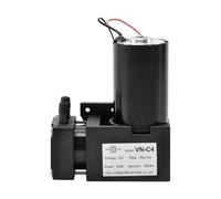 VUYOMUA Bomba de vacío de 40 L, mini compresor de aire de diafragma de 12 V, microbomba de aire -85 KPA de grado de vacío, mini bomba de presión de pistón sin escobillas (VN-C4 sin escobillas)