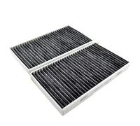 Vuzmode 1 par de capas desodorizantes carbón activado for cabina, for Chevrolet, Silverado Suburban Tahoe, GMC, Sierra Yukon Reemplazo del filtro de aire del motor del coche