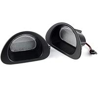 Vuzmode 1 par de Luces de matrícula, Accesorios Traseros for Coche, luz de señalización for Citroën C1 MK I (2005-2013) y Peugeot 107 (2005-2014). Luz de matrícula del Coche