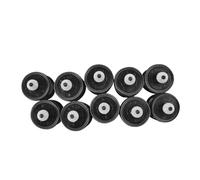 Vuzmode 10 clips for panel de moldura interior, A6L, Q5, A6, TT, A8, A4, Skoda, Superb, VW, Polo, CC, Magotan, Sagitar y (6q0868243) Tapa de partición del enchufe del panel trasero