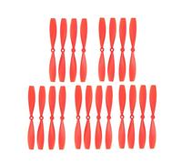 Vuzmode 10 Pares de hélices CW CCW, Mini Accesorios Cuchillas, Repuesto, for Xiaomi MITU RC FPV Drone Quadcopter Aircraft UVA Hélice de Dos Palas de 9 Pulgadas para Drones(20 Pcs Red)