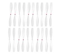 Vuzmode 10 Pares de hélices CW CCW, Mini Accesorios Cuchillas, Repuesto, for Xiaomi MITU RC FPV Drone Quadcopter Aircraft UVA Hélice de Dos Palas de 9 Pulgadas para Drones(20 Pcs White)