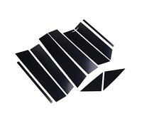 Vuzmode 10 Uds Cubierta embellecedora de Ventana BC Pegatina de Columna, for Mazda CX-5 CX5 2013-2015, Postes de Pilar pulidos Estilo Cromado Molduras para Ventanas de vehículos