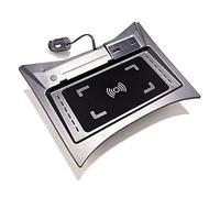 Vuzmode 15W QI Car Wireless Charger Fast Phone Charging Plate Pad Holder, for, for NISSAN, for, for Qashqai, for, for X-TRAIL Panel de carga inalámbrica para vehículos(For Qashqai)