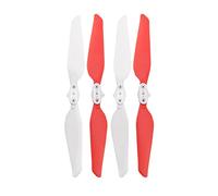 Vuzmode 2/4/8 Uds Cuchillas de Accesorios Plegables liberación rápida, for Millet, for hélices FIMI X8 SE 2020, for cuadricóptero Hélice de Dos Palas de 9 Pulgadas para Drones(4pcs Red White)