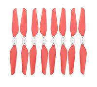 Vuzmode 2/4/8 Uds Cuchillas de Accesorios Plegables liberación rápida, for Millet, for hélices FIMI X8 SE 2020, for cuadricóptero Hélice de Dos Palas de 9 Pulgadas para Drones(8pcs Red)