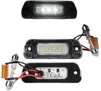 Vuzmode 2 Bombillas LED de matrícula sin Errores for Mercedes-Benz W164, X164, W251, ML, GL, R, Color Blanco. Bombilla para matrícula