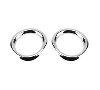 Vuzmode 2 piezas de cubierta luz antiniebla delantera ABS cromada for coche, embellecedora for TOYOTA, for CHR 2017-2018 Embellecedor de faro antiniebla delantero para coche