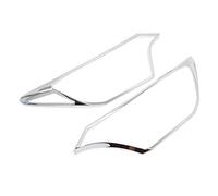 Vuzmode 2 Piezas de embellecedores for Faros Delanteros de ABS cromados, for Toyota, for RAV4, RAV-4 XLE LE 2016 2017 2018 Ajuste de Luces antiniebla