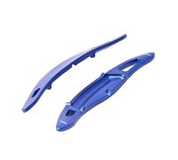 Vuzmode 2 Piezas de extensión Paleta Cambio Volante Aluminio automático, for Porsche, Panamera, MACAN, Cayenne, 718 911 Boxster Accesorios Coche Levas de Cambio para Coche(Black Blue)