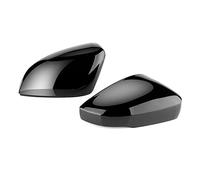 Vuzmode 2 Piezas de Tapas de Repuesto for Espejo retrovisor Lateral, for VW, for Golf, 6 MK6 GTI6 R20, for Golf, 6 R, for, Negro Brillante Cubierta para Espejo retrovisor de Coche