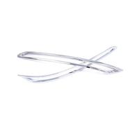 Vuzmode 2 piezas, for Accord, Sedan 2018 2019, cubierta de luz antiniebla trasera cromada ABS Embellecedor de faro antiniebla delantero para coche