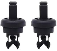 Vuzmode 2 soportes for colgar el cordón de la bandeja trasera del maletero NISSAN Qashqai (2006, 2007, 2008, 2009, 2010, 2011 y 2012), 79916JD00A Soporte de amarre para maletero de coche